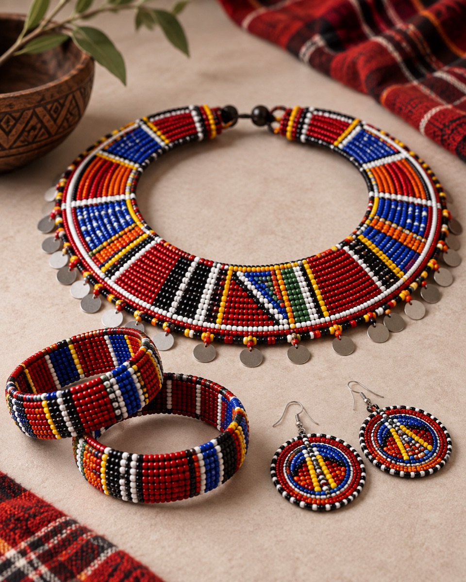 Handcrafted Maasai Beaded Jewelry