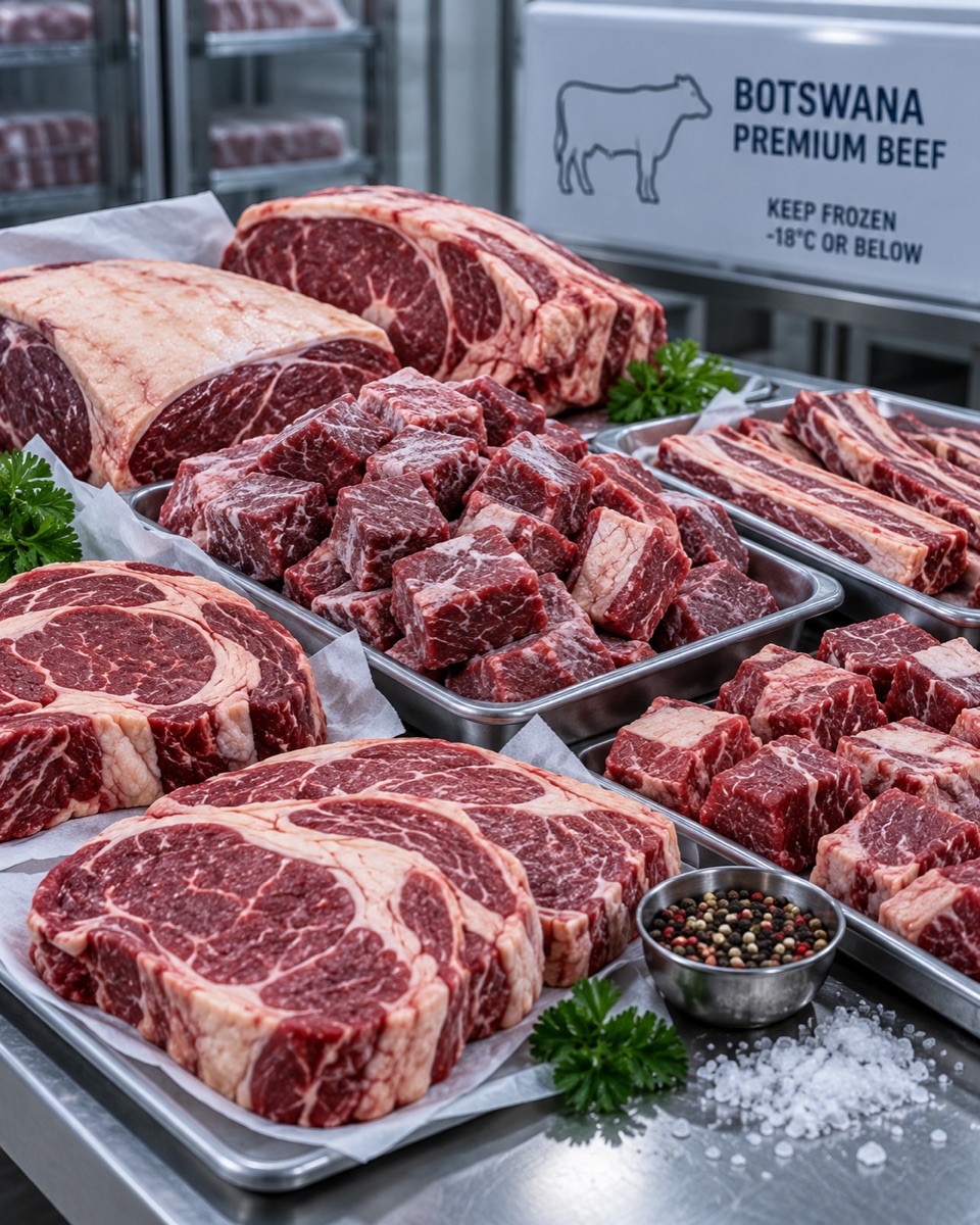 Frozen Beef Cuts (Mixed)