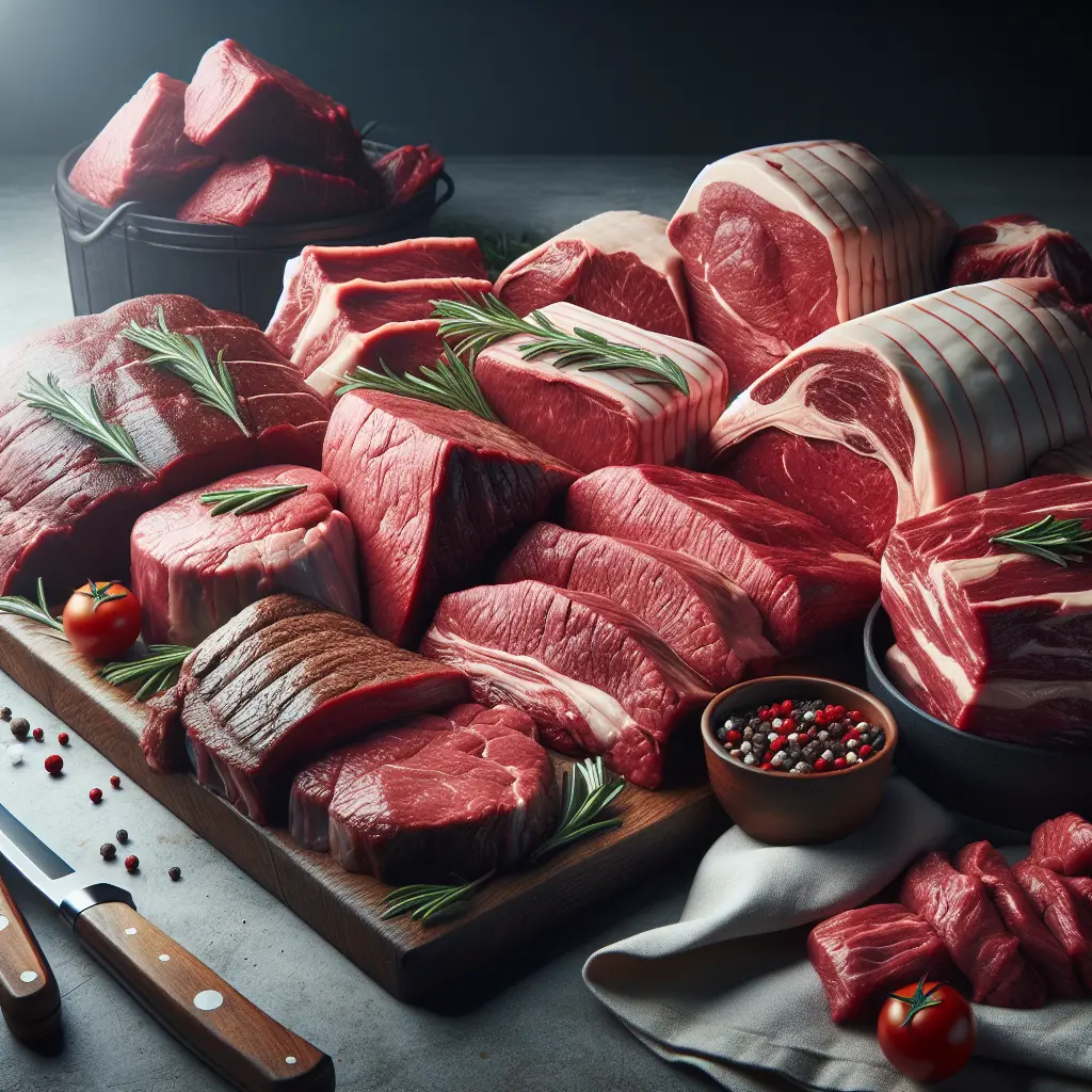 Frozen Beef Cuts (Mixed)