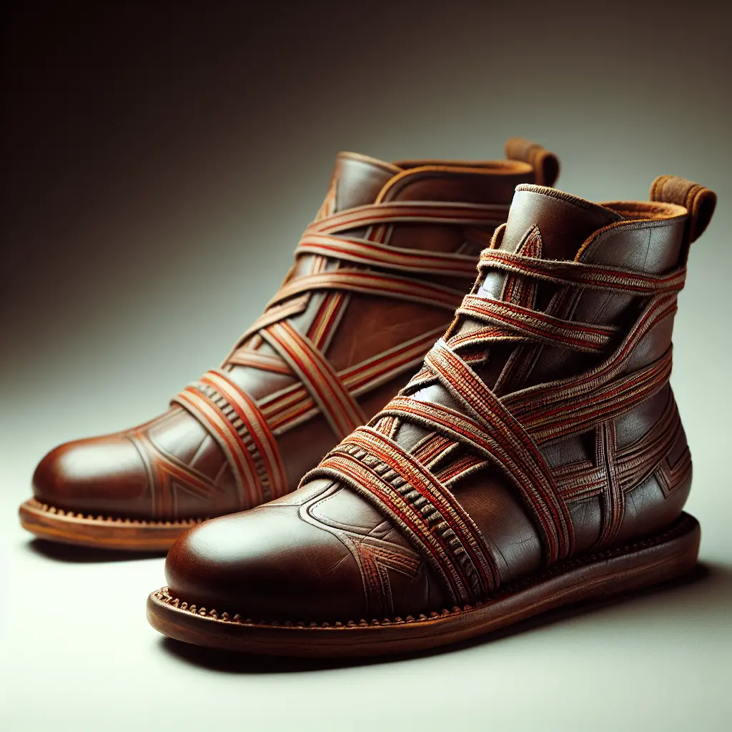 Handcrafted Leather Shoes - Traditional Design