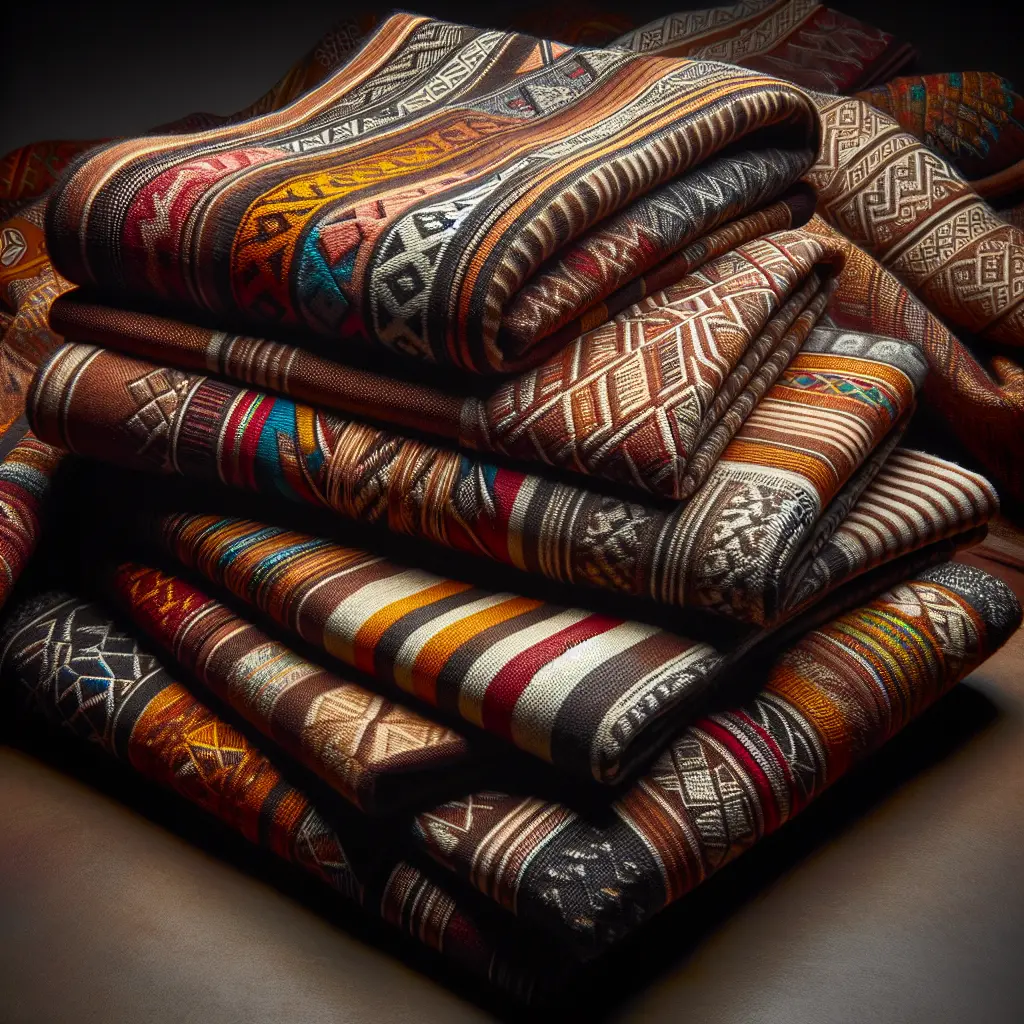 Ethiopian Woven Scarves - Hand-Dyed